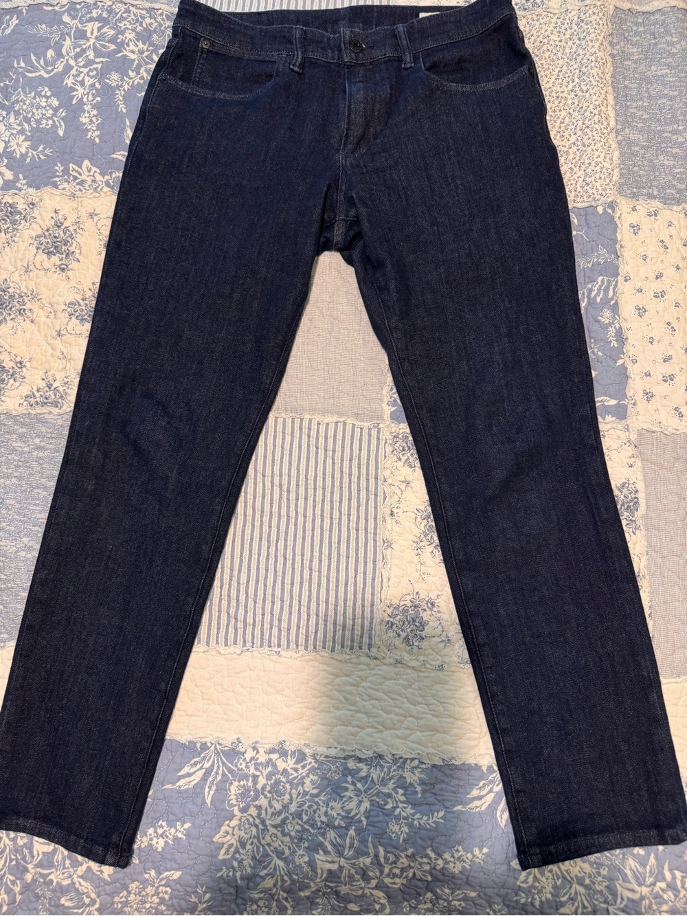 Bonobos Slim Straight Dark Indigo Jeans